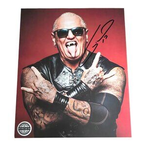 Gangrel (David Heath) Autographed WWF, ECW, WCW Wrestling 8x10 Photo, 100% Auth